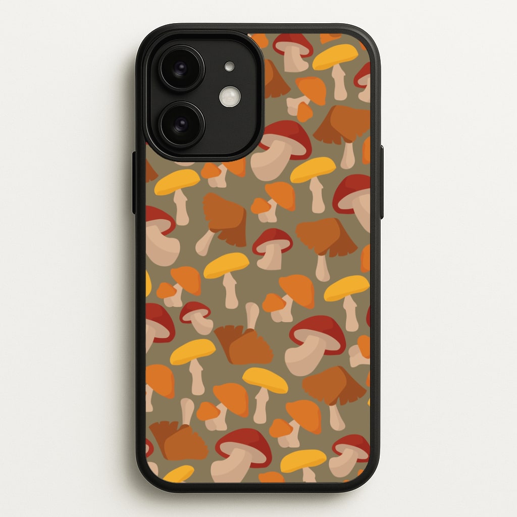 Mushroom Pattern - Autumn Phone Case