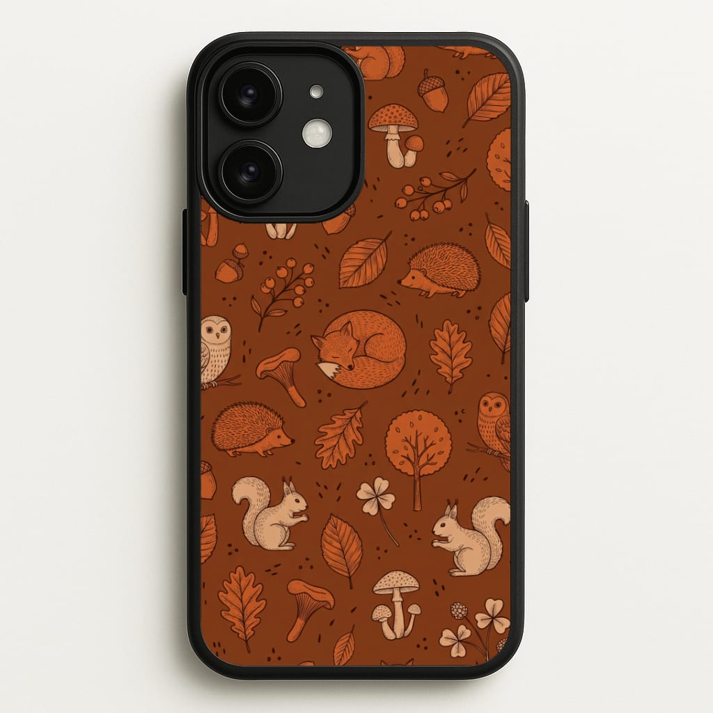 Woodland Folk Toss Phone Case