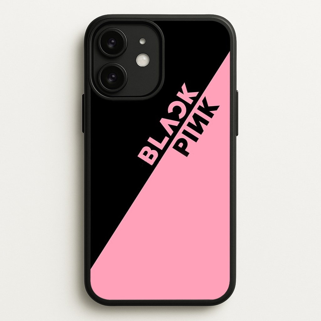 Diagonal Girl K-Pop Band Logo Phone Case