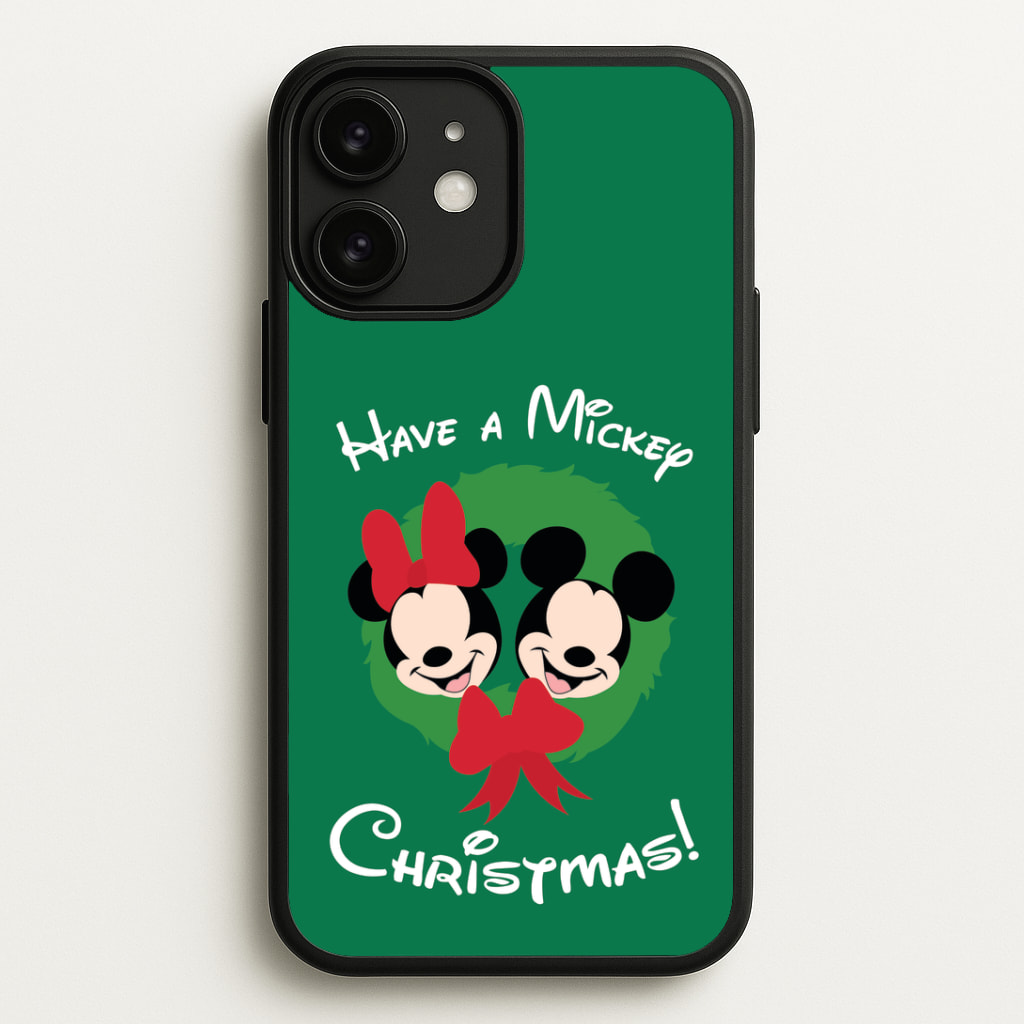 Have A Mickey Christmas Phone Case