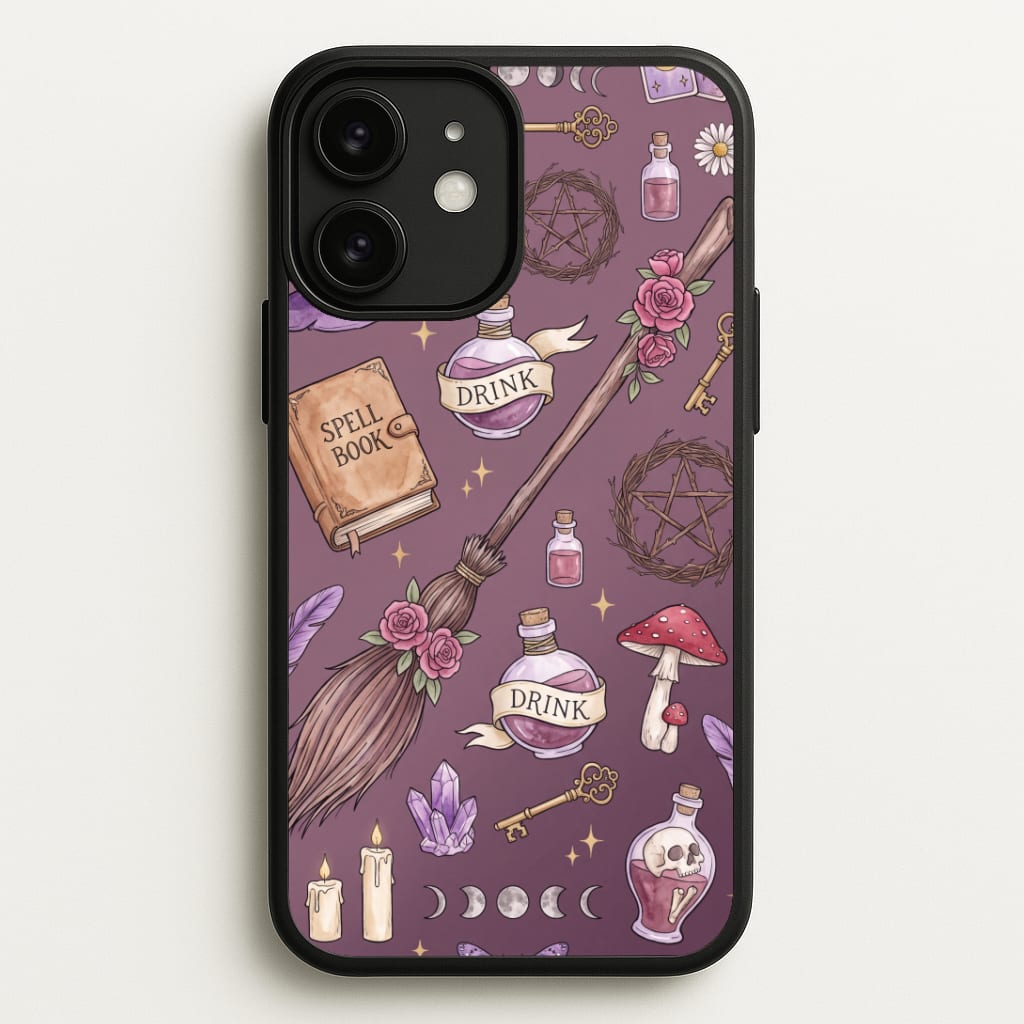 Dusty Violet Witchcraft Phone Case