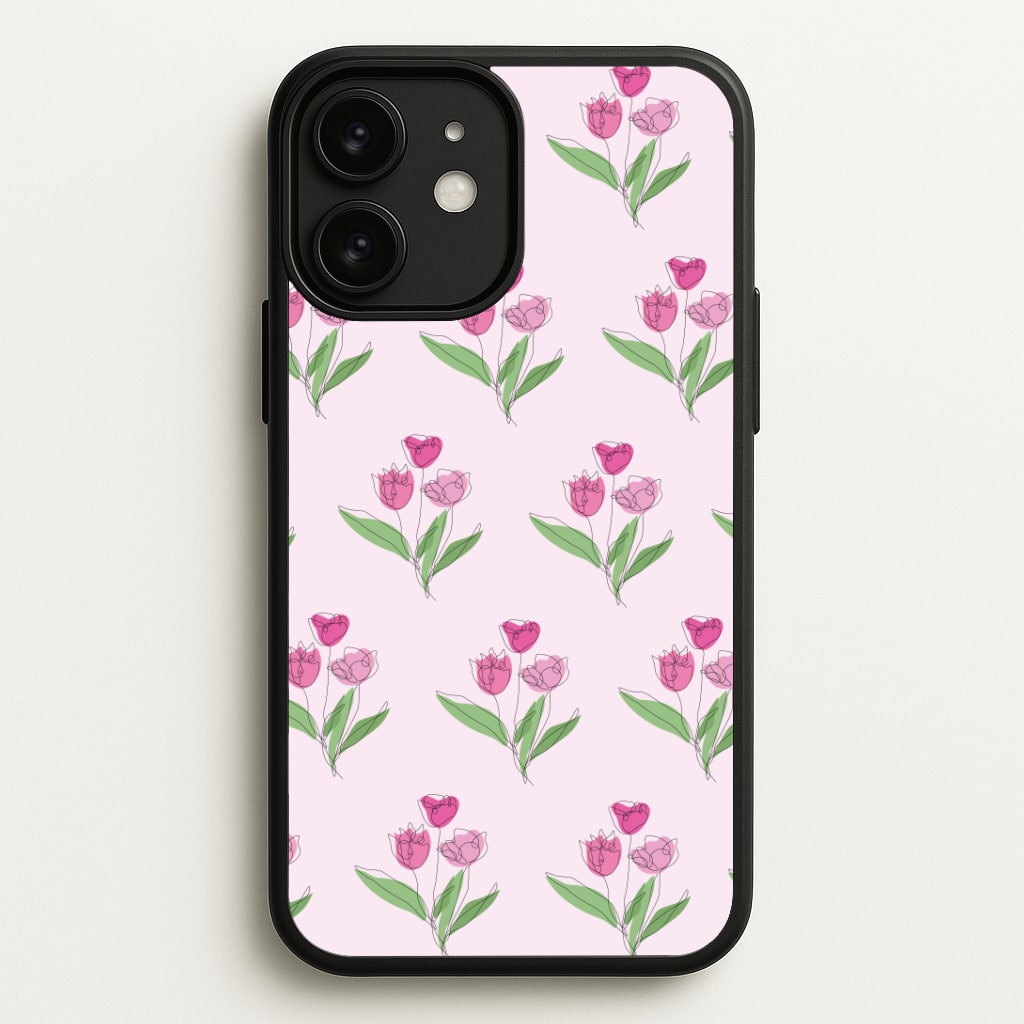 Pink Pattern - Floral Phone Case