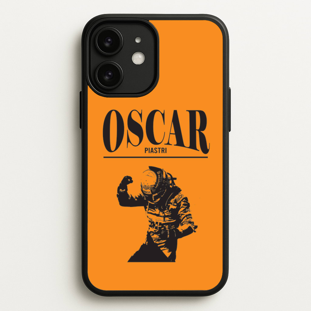 Oscar Orange And Black Phone Case