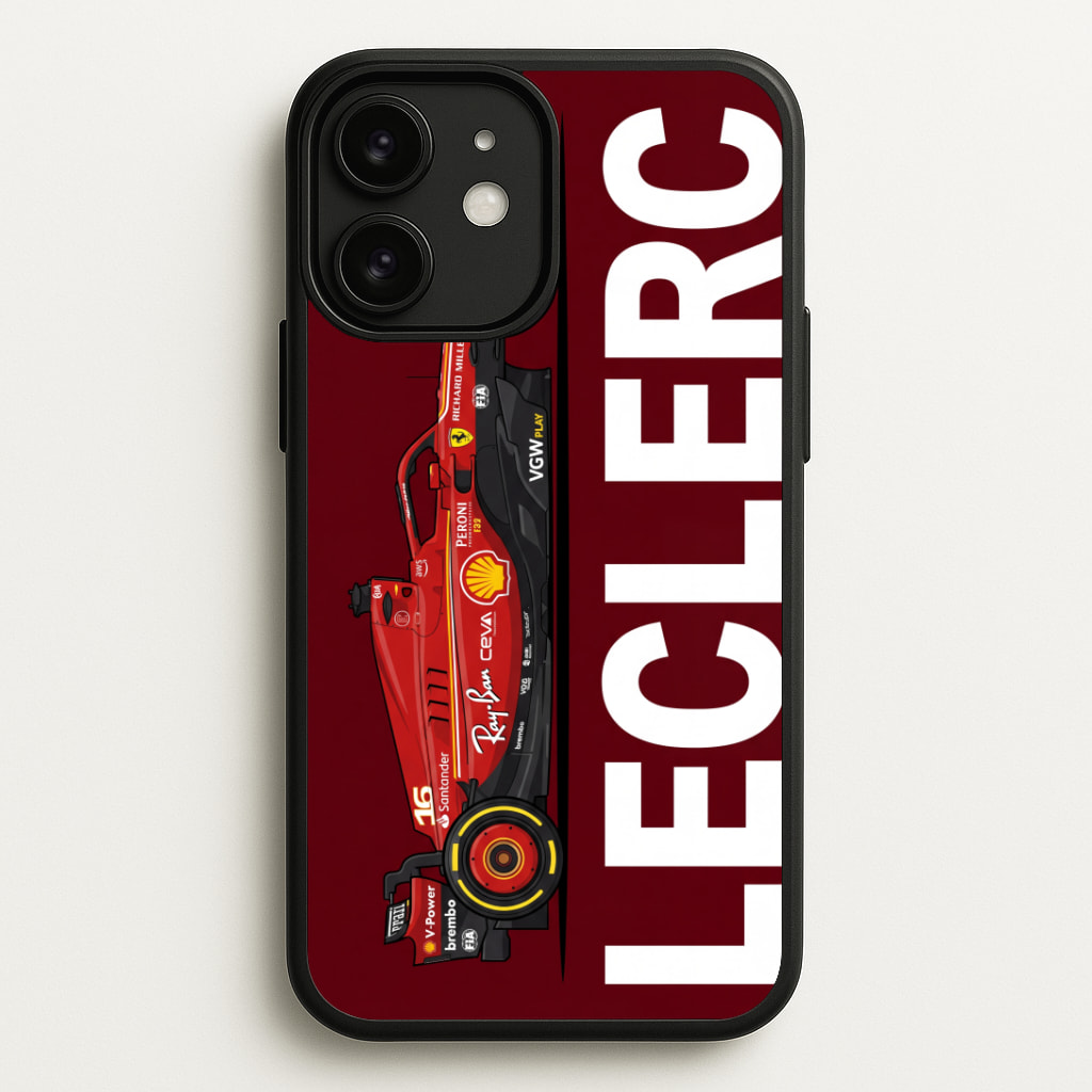 Leclerc Racer Phone Case