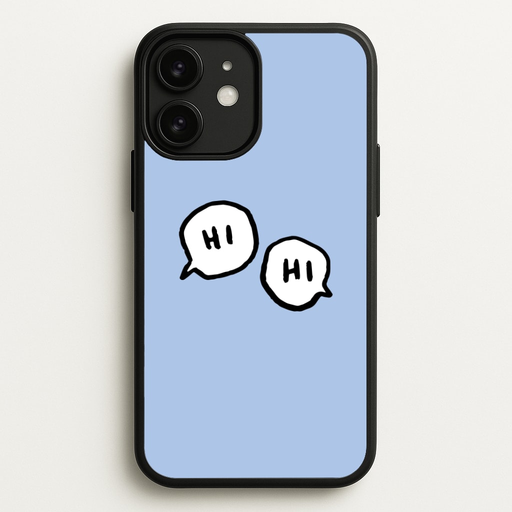 Hi Hi - Heart TV Phone Case