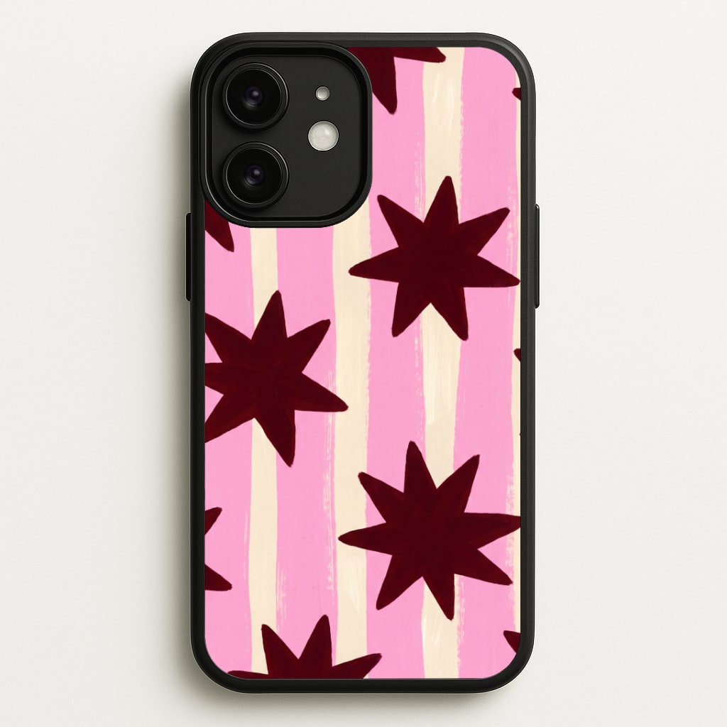 Painted Stripes And Stars Phone Case