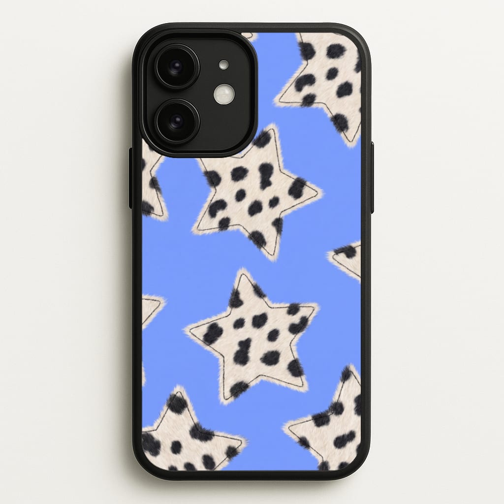 Fuzzy Cow Stars Phone Case