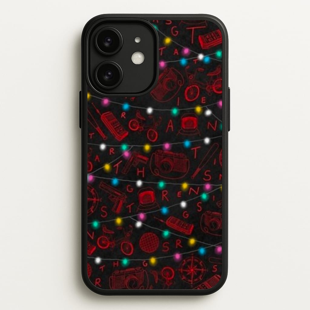 Stranger Red Illustrations Phone Case