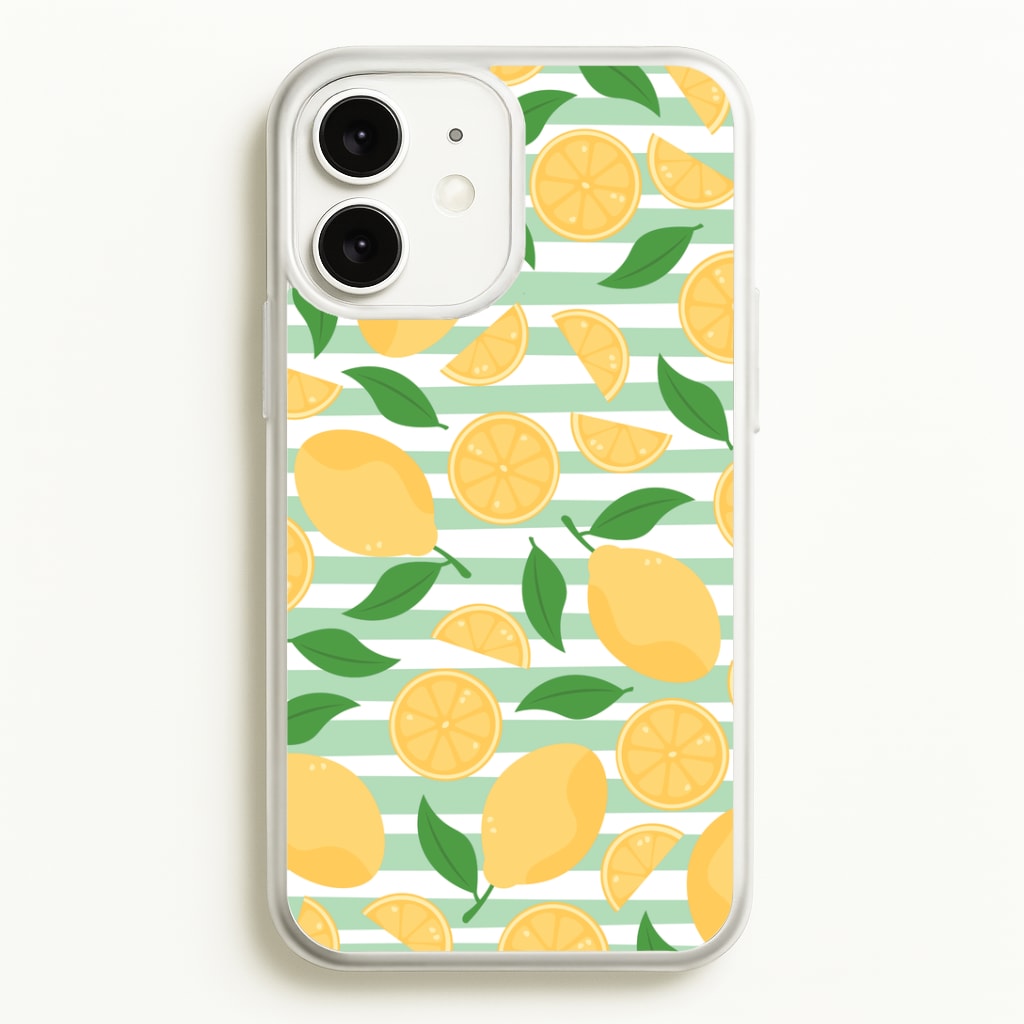 Lemons Pattern - Summer Phone Case