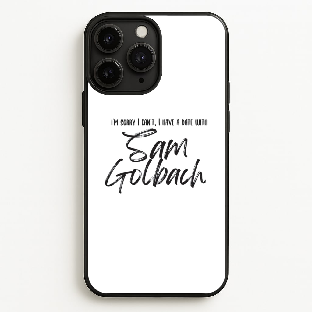 Date With Sam - S & C Phone Case