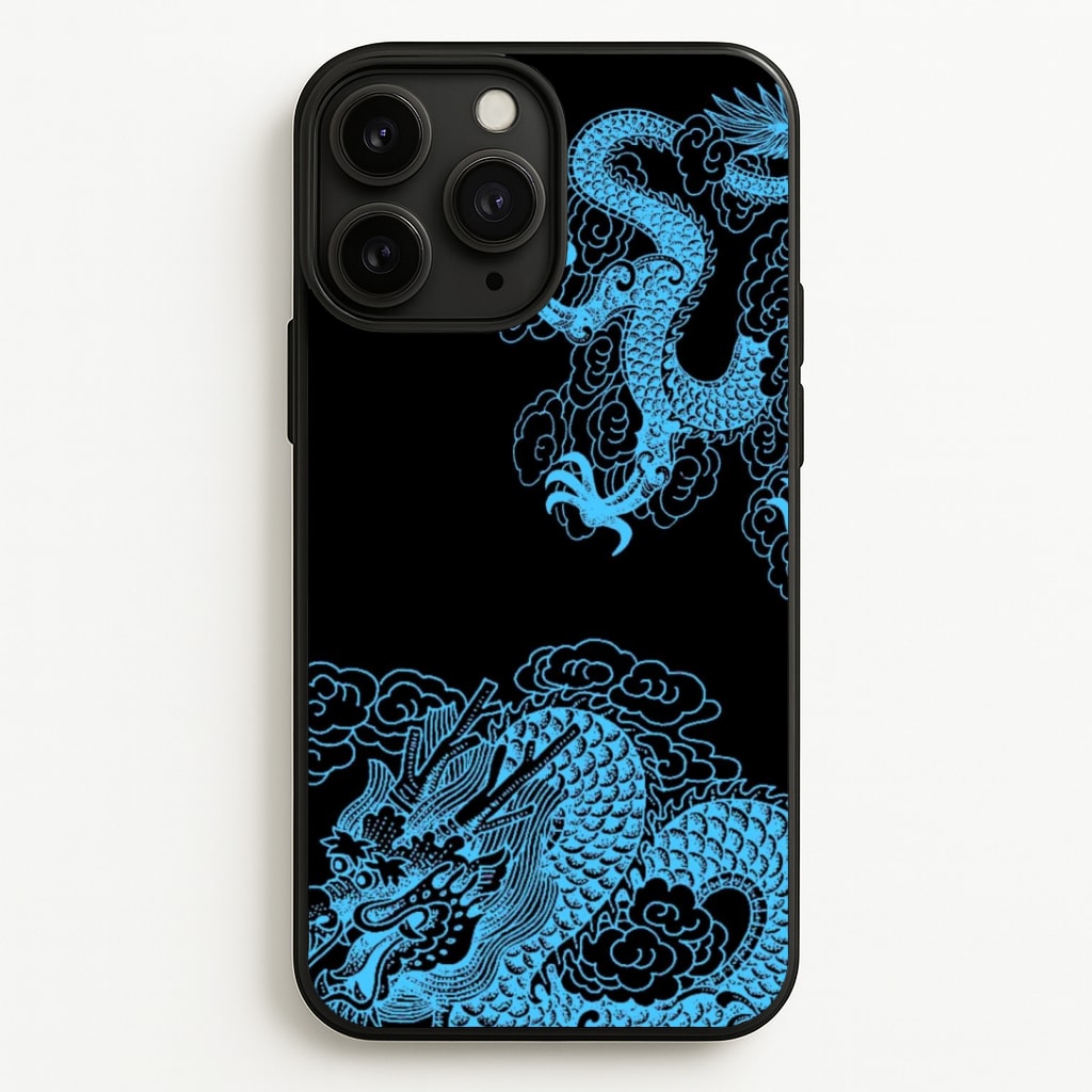Blue Dragon Phone Case