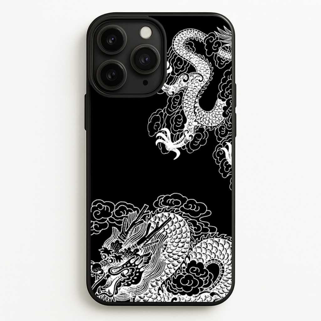White Dragon Phone Case