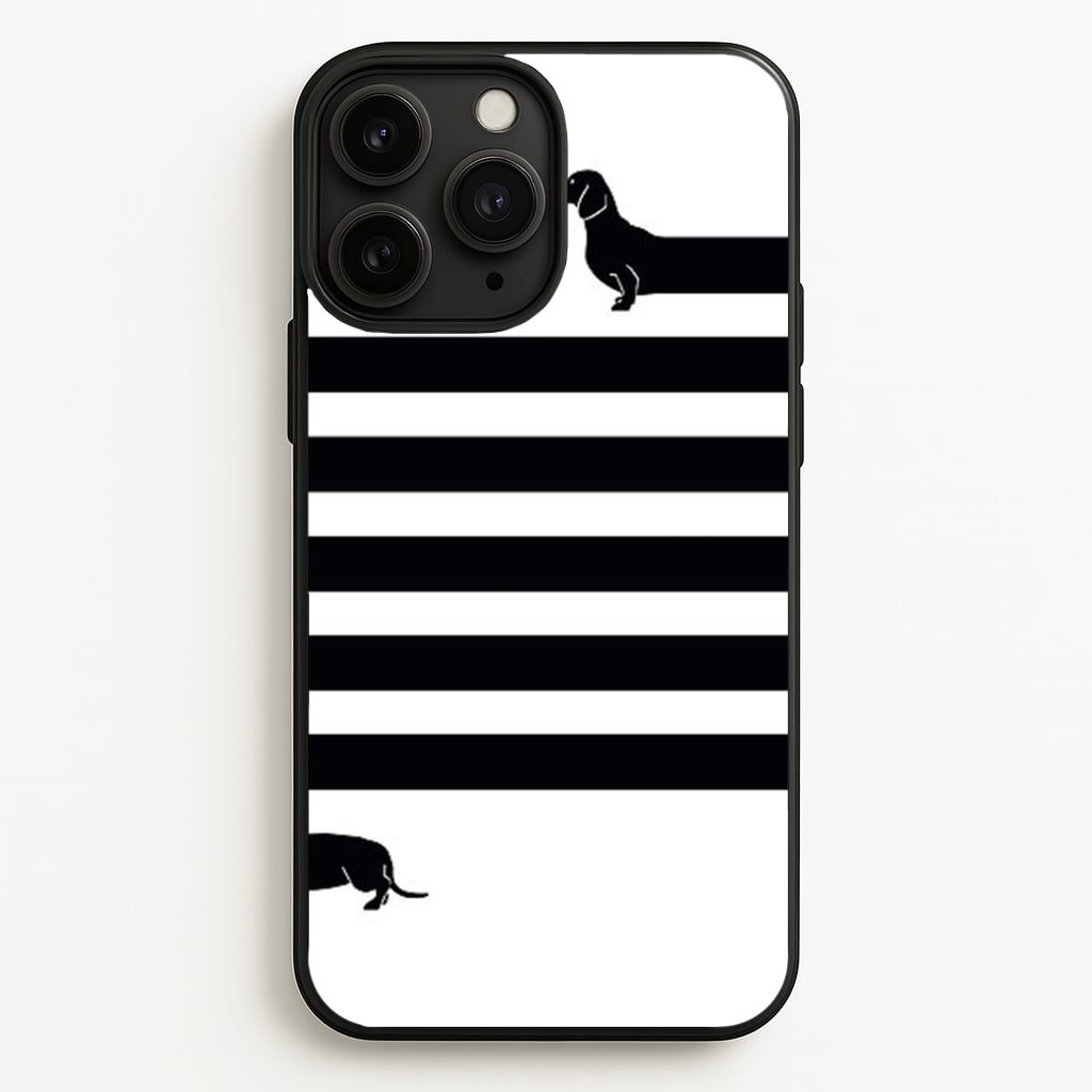 Dachshund Wrapped Phone Case