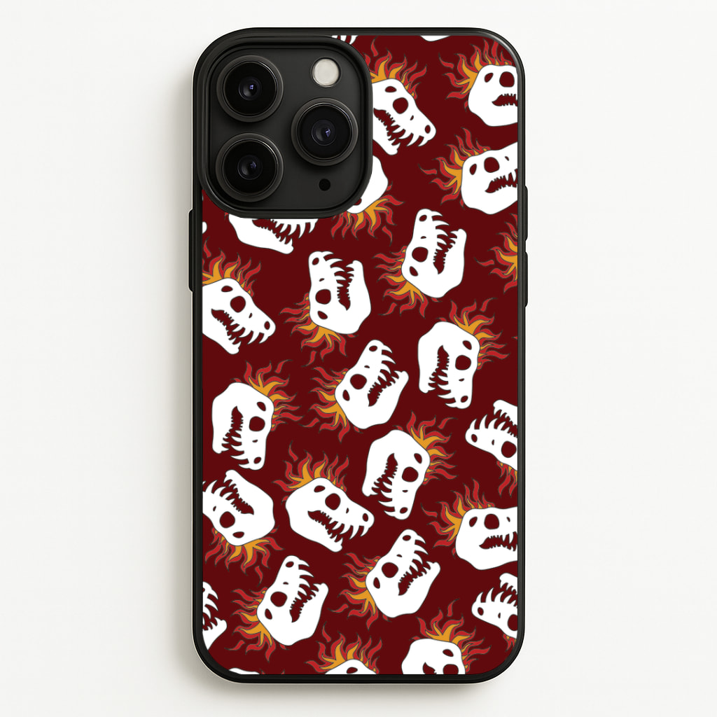 Bone Pattern - Dinosaurs Phone Case
