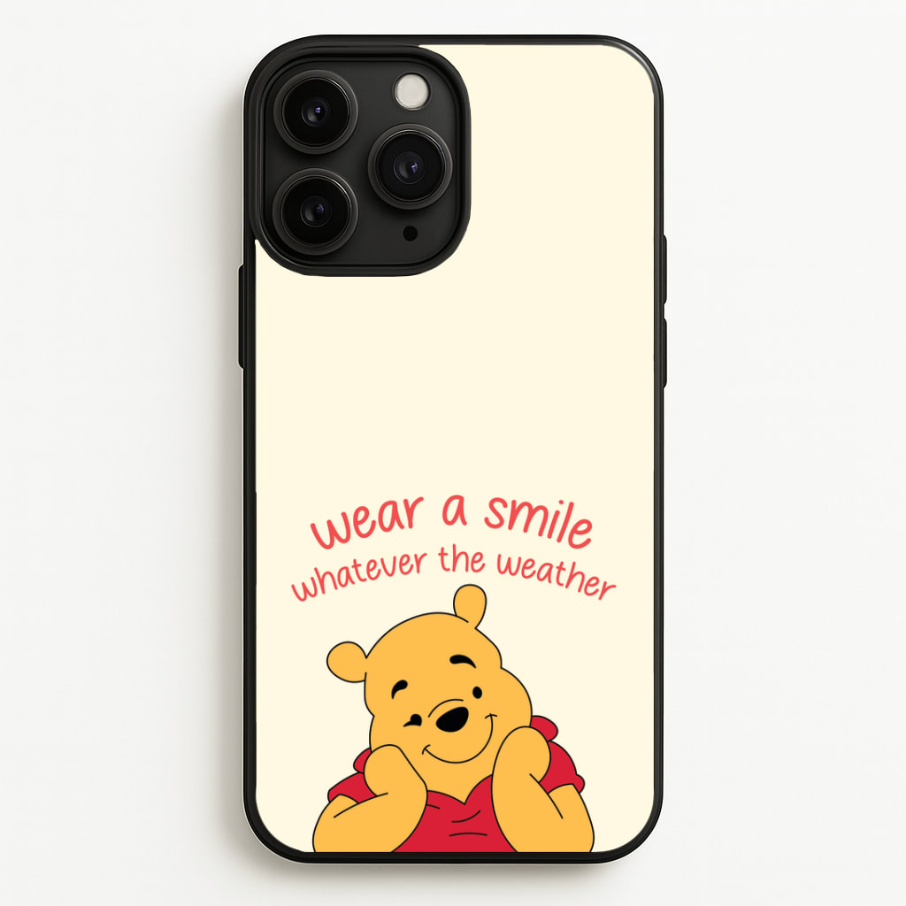 Wear A Smile Whatever The Weather Phone Case