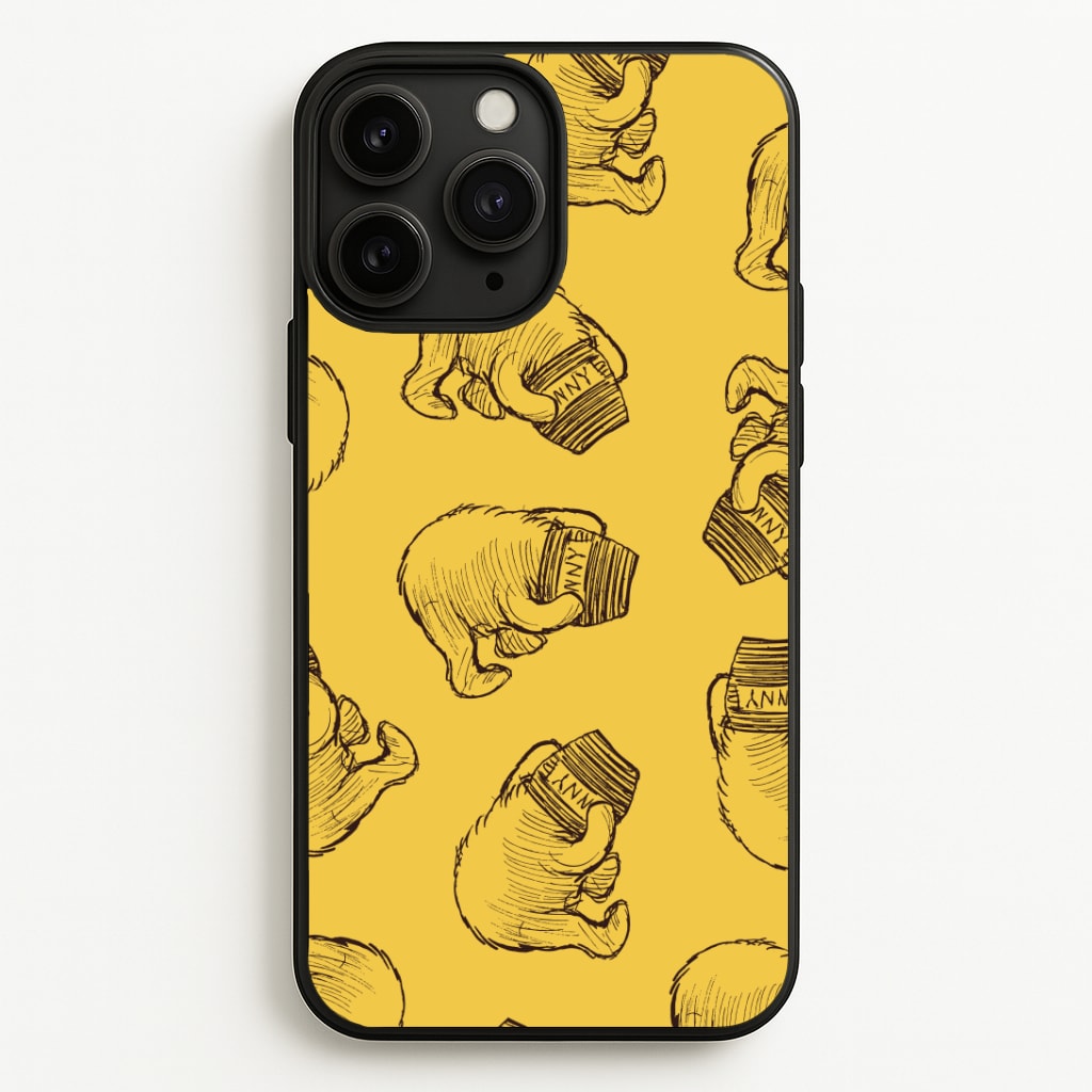 Winnie Honey Pot Pattern Phone Case