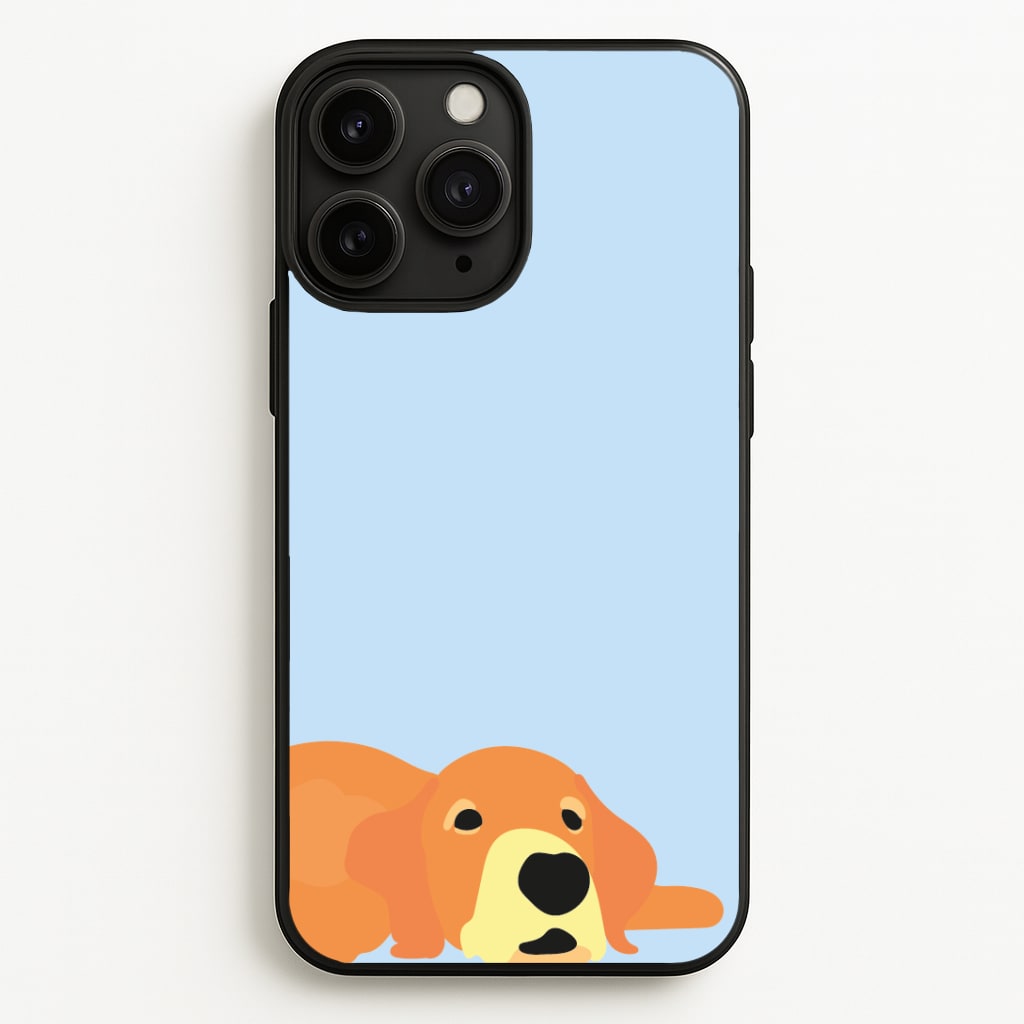 Laying and chilling - Dog Patterns Phone Case