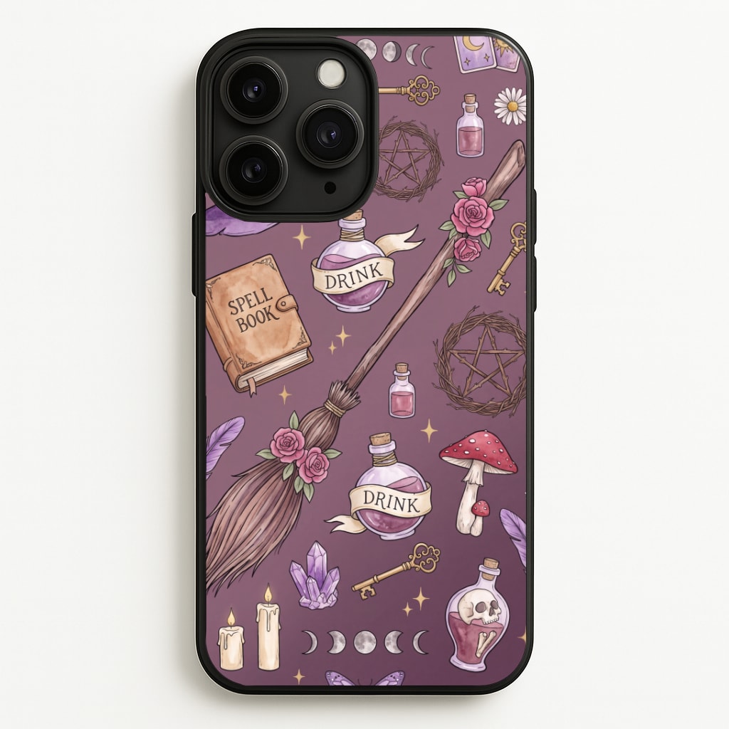 Dusty Violet Witchcraft Phone Case
