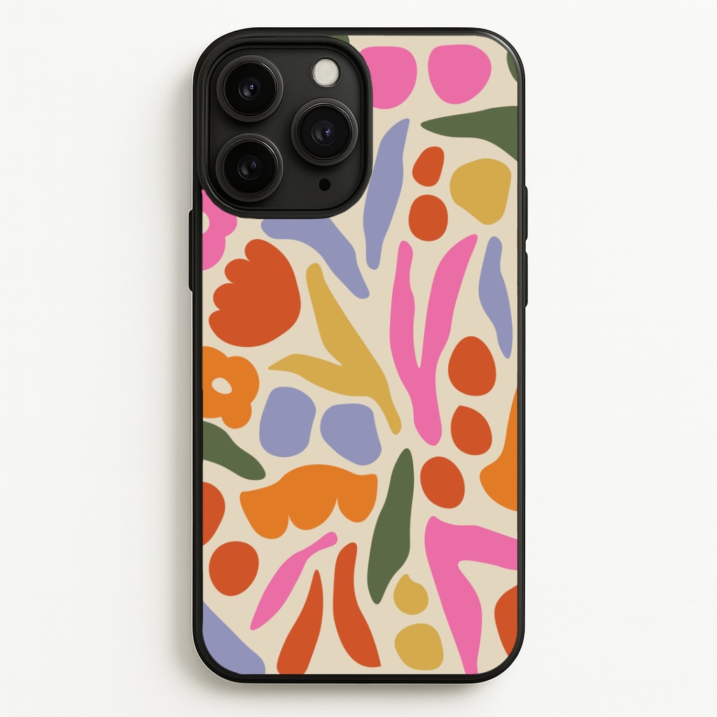 Abstract Floral Pattern - Floral Phone Case