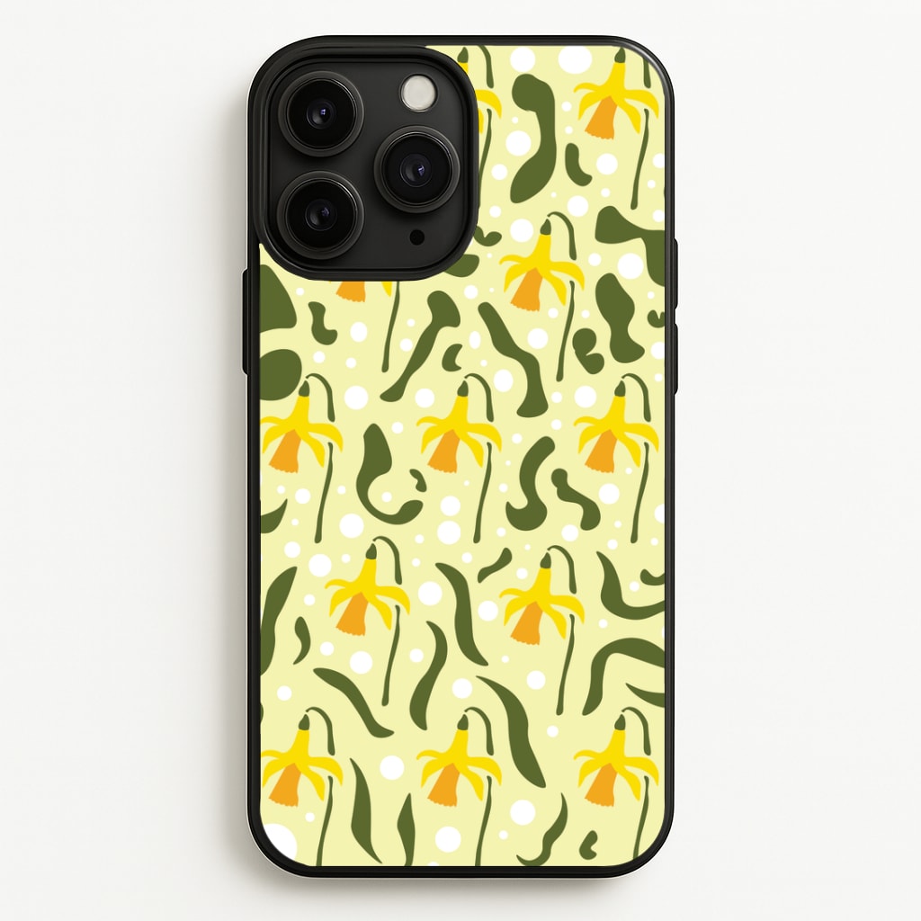 Daffodil Pattern - Floral Phone Case