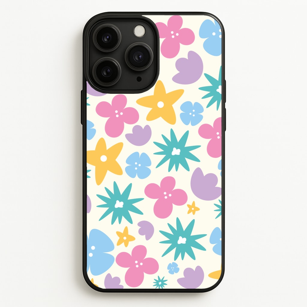 Playful Flowers - Floral Patterns Phone Case