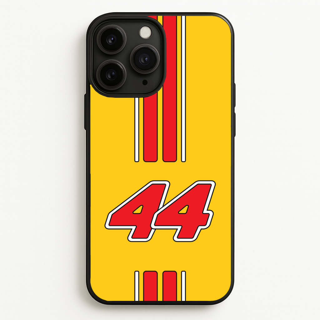 Retro Yellow And Red Hamilton Phone Case