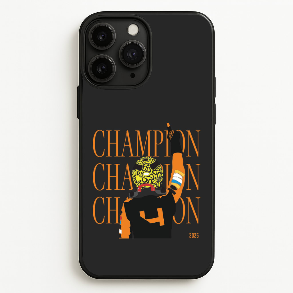 Lando Champion 2025 Phone Case
