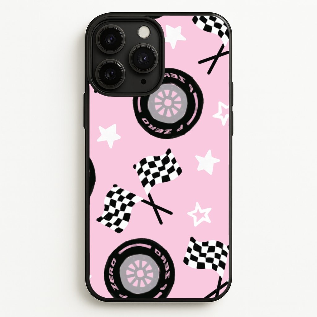 Racer Chic Pattern Phone Case