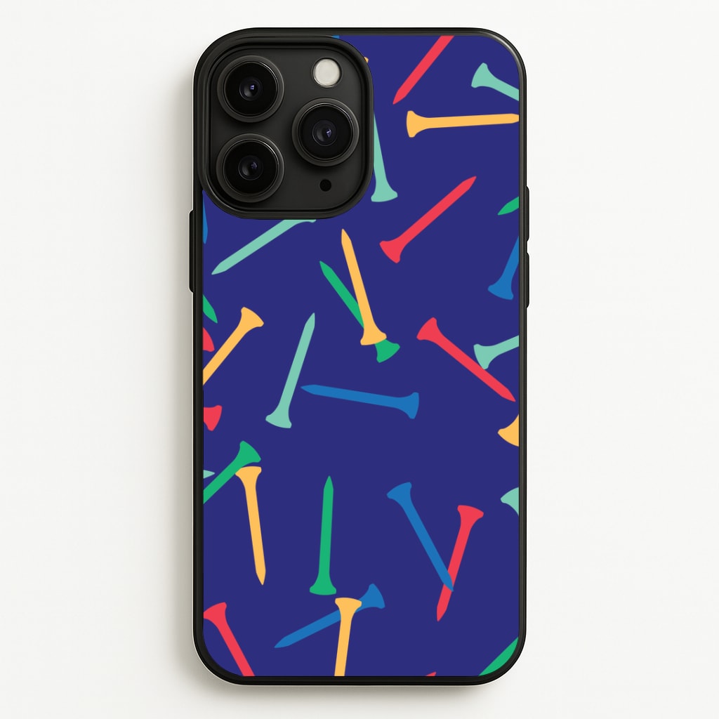 Golf Tees Pattern Phone Case