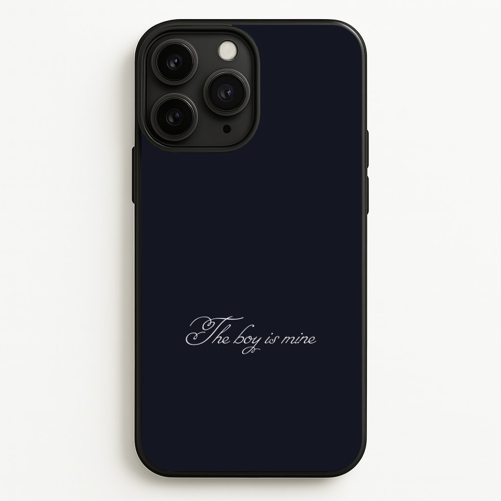 The Boy Is Mine Phone Case