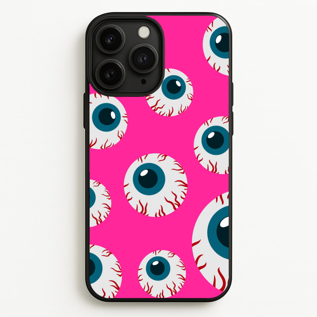 Spooky Eye Pattern Phone Case