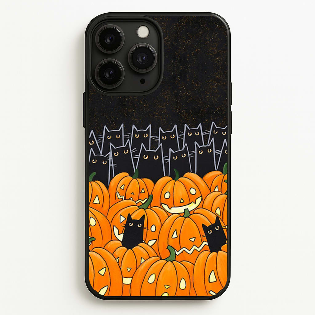 Black Cats & Lanterns - Halloween Phone Case