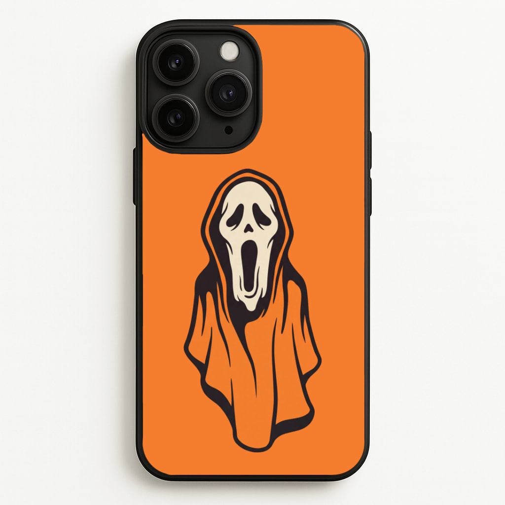 Orange Scream Phone Case