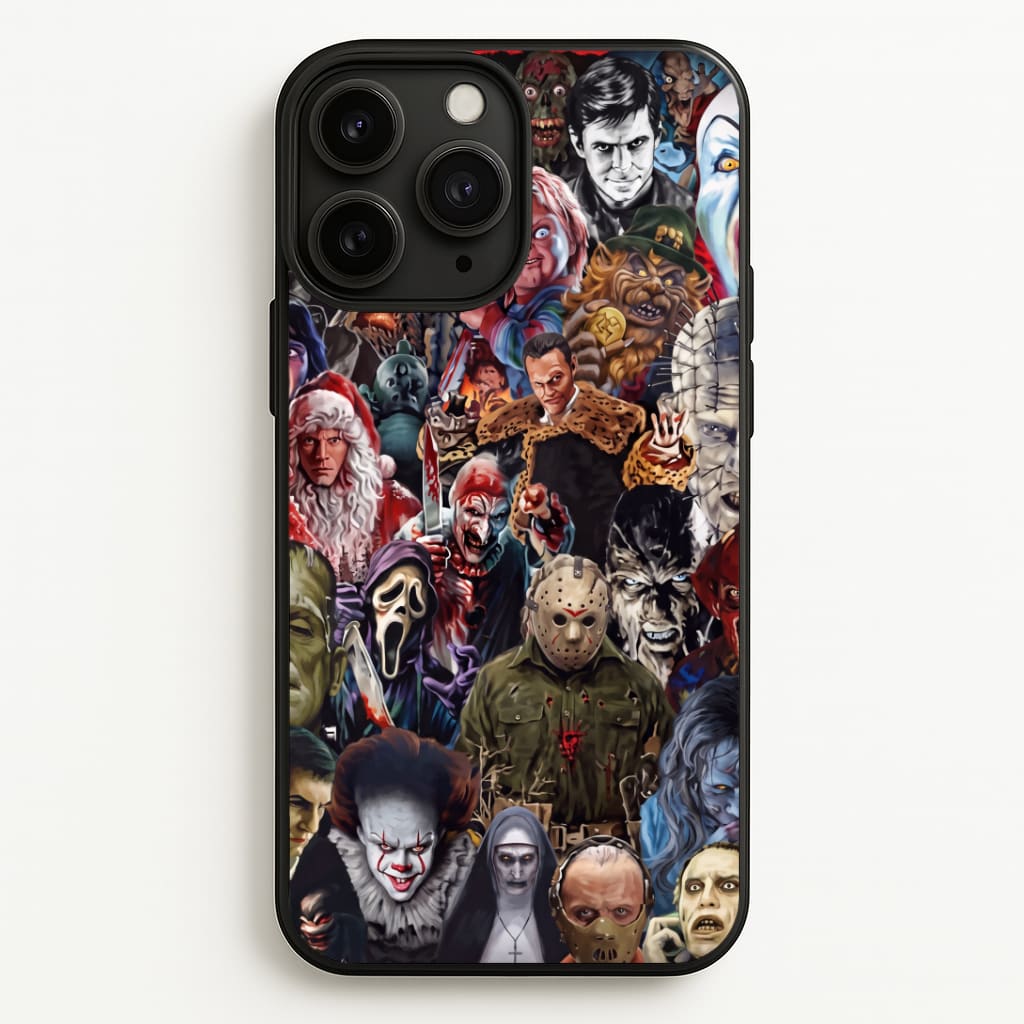 Collage of Horror Phone Case