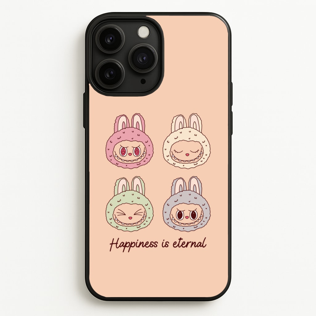 Happiness Is Eternal Monsters Phone Case