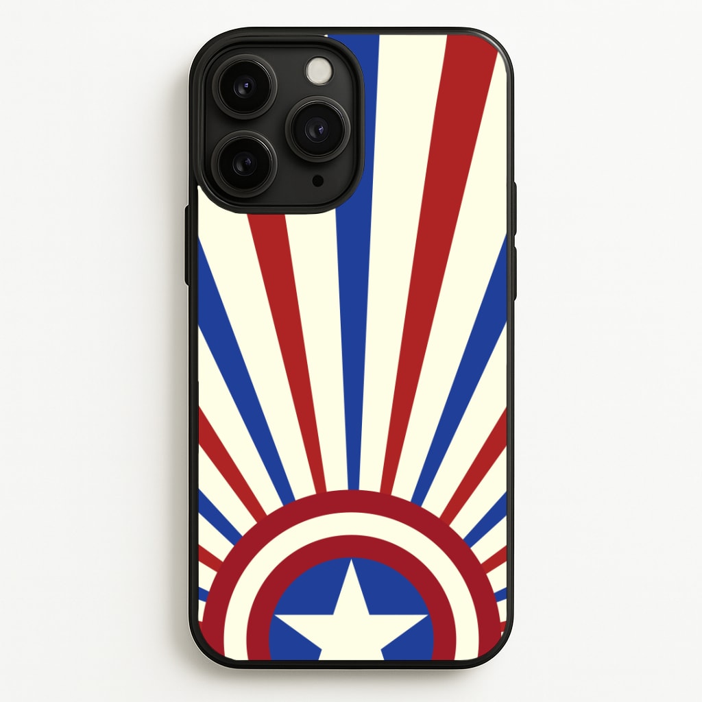 Shield And Stripes Phone Case
