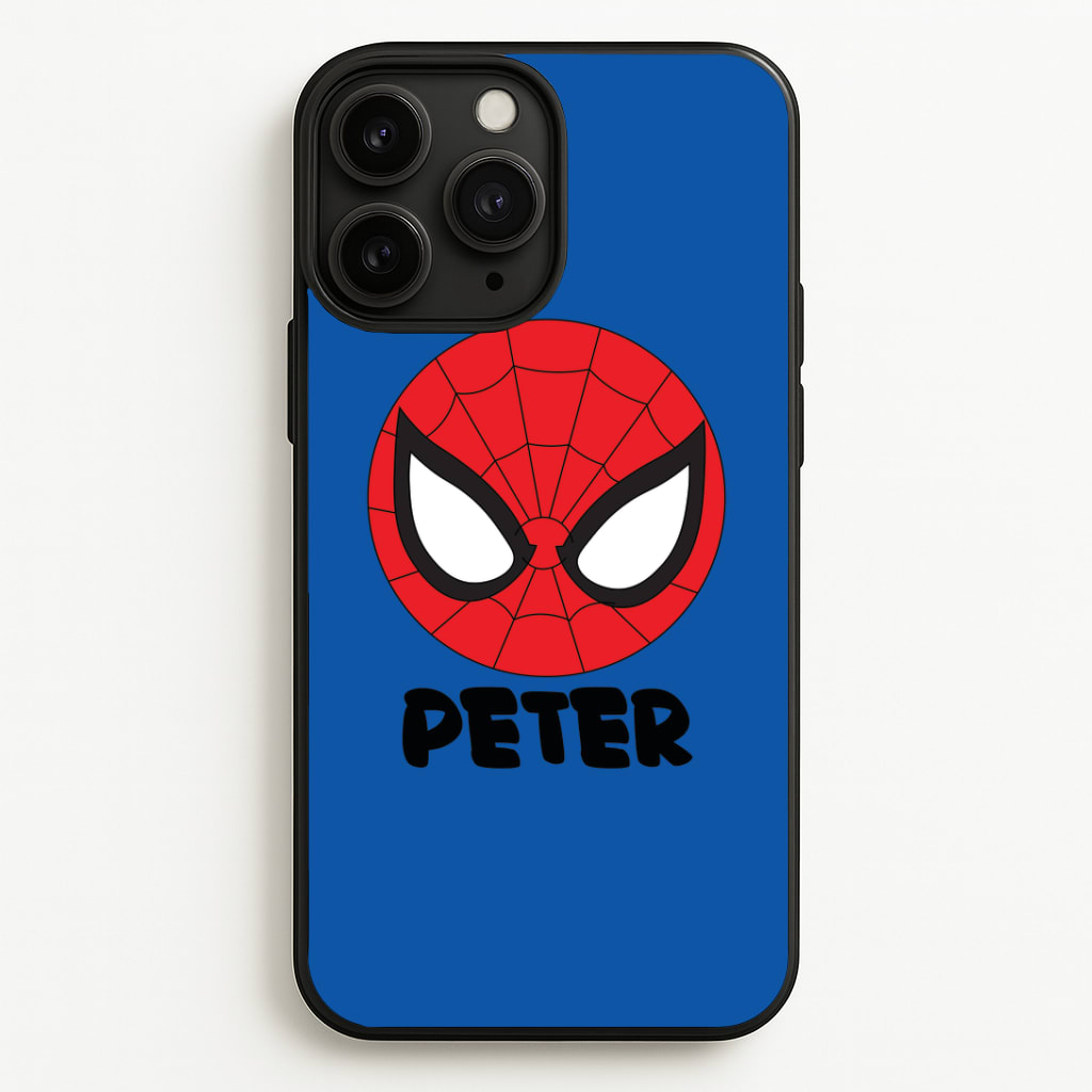 SpiderMan - Personalised Superhero Comic Phone Case