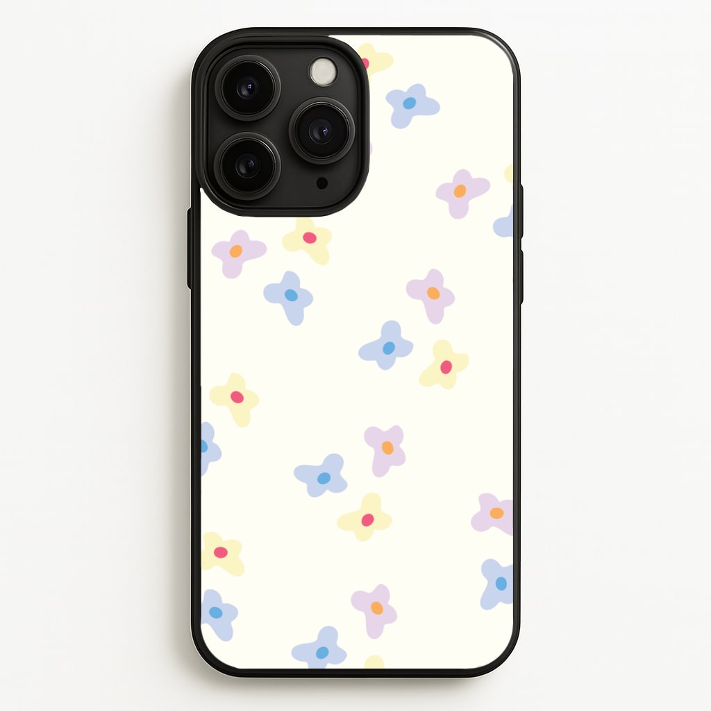 Pastel Flowers Pattern Phone Case