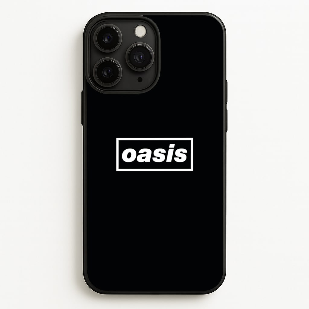 Band Name Black Phone Case