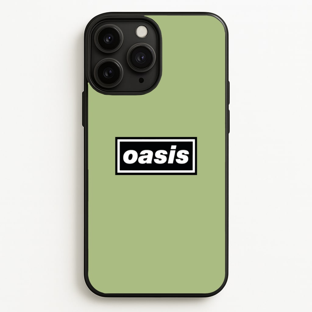 Band Name Green Phone Case