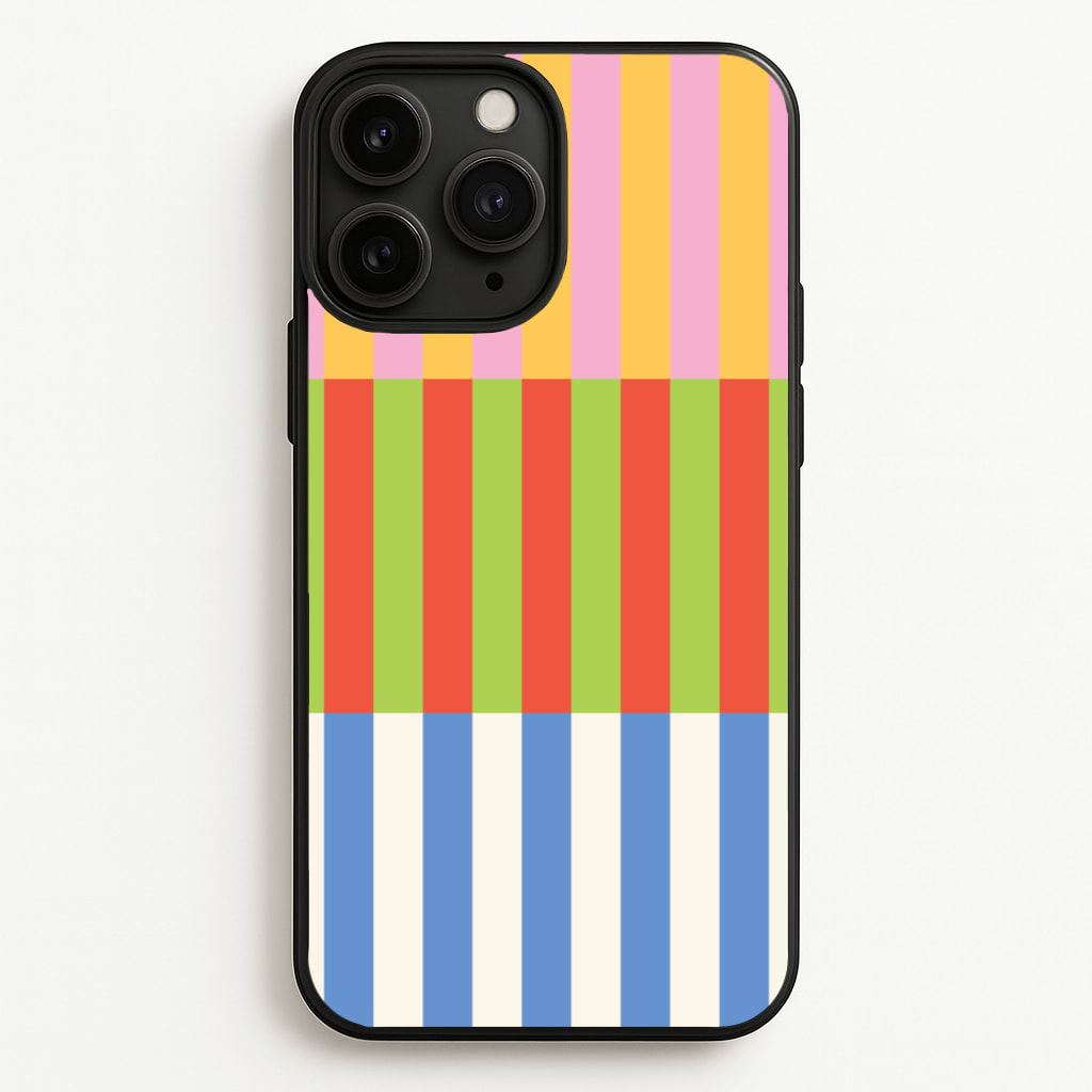 Colourful Stripes Pattern Phone Case