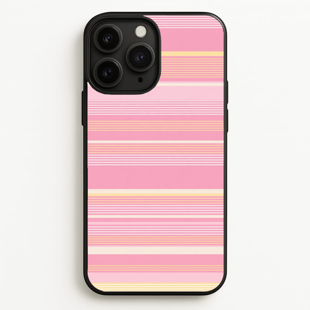 Blush Butter Stripes Phone Case