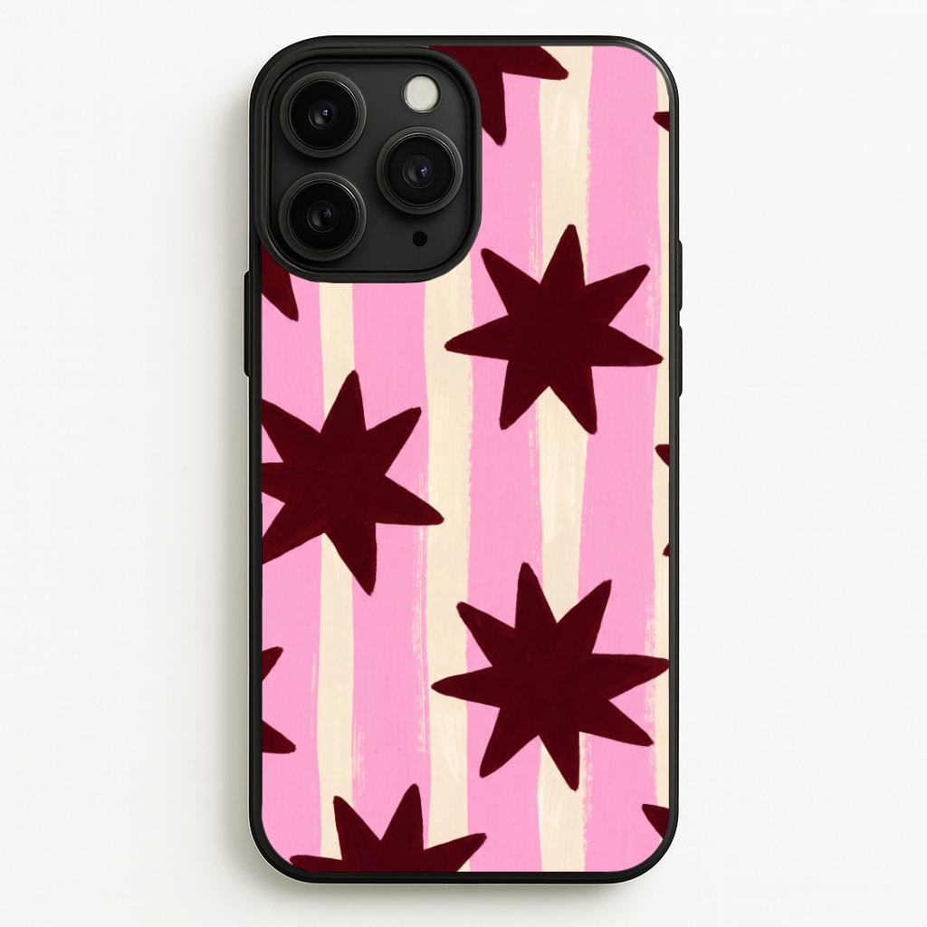 Painted Stripes And Stars Phone Case