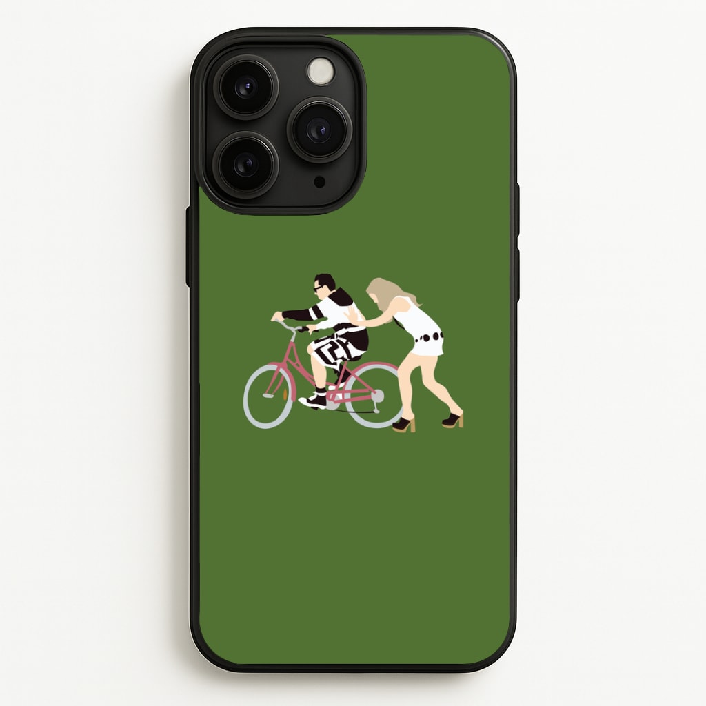 David Riding A Bike Phone Case