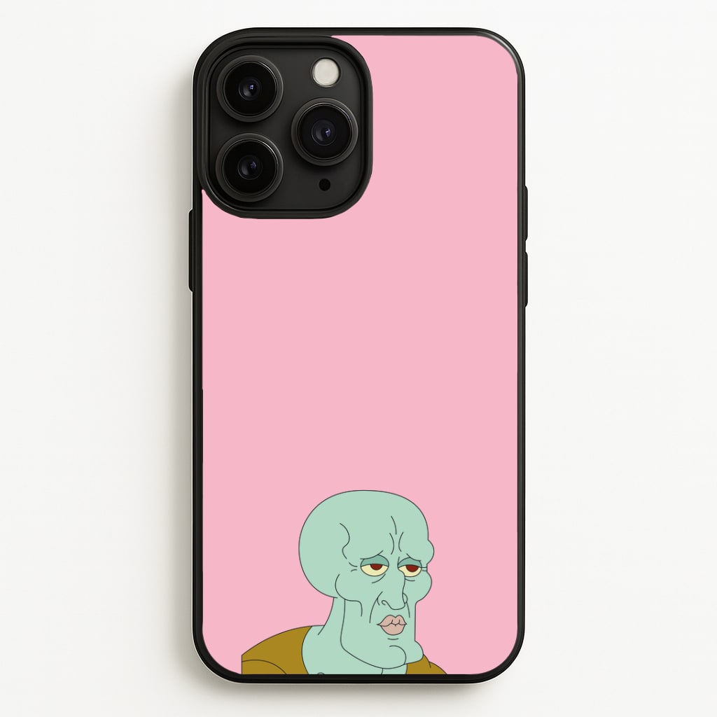 Muscly Squidward Phone Case