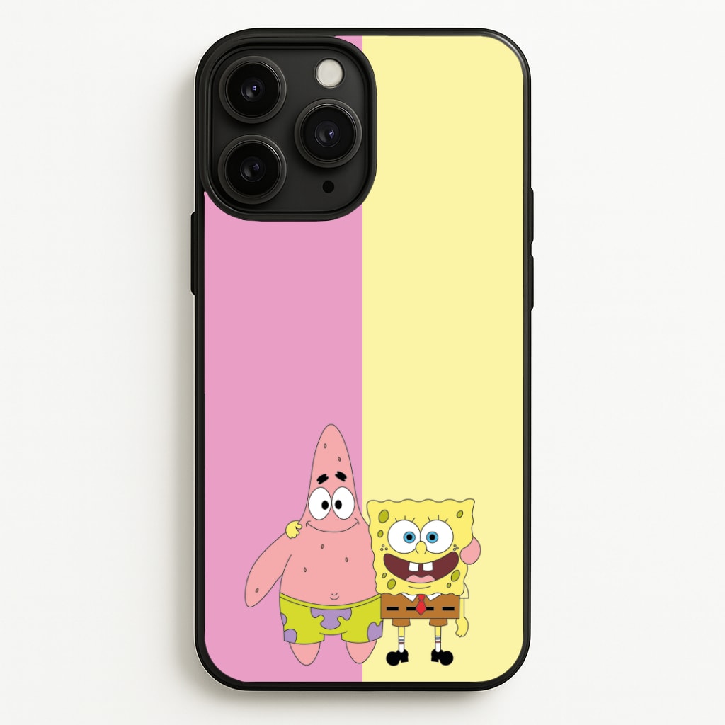 Patrick And Sponge Phone Case