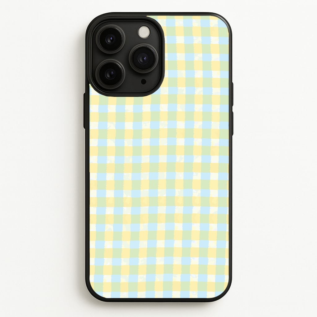 Lemonade Gingham Phone Case