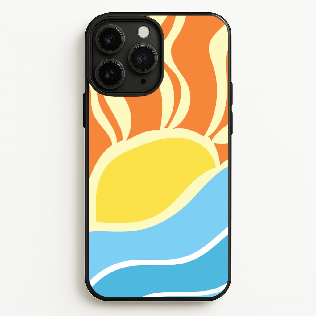 Abstract Sunset Phone Case