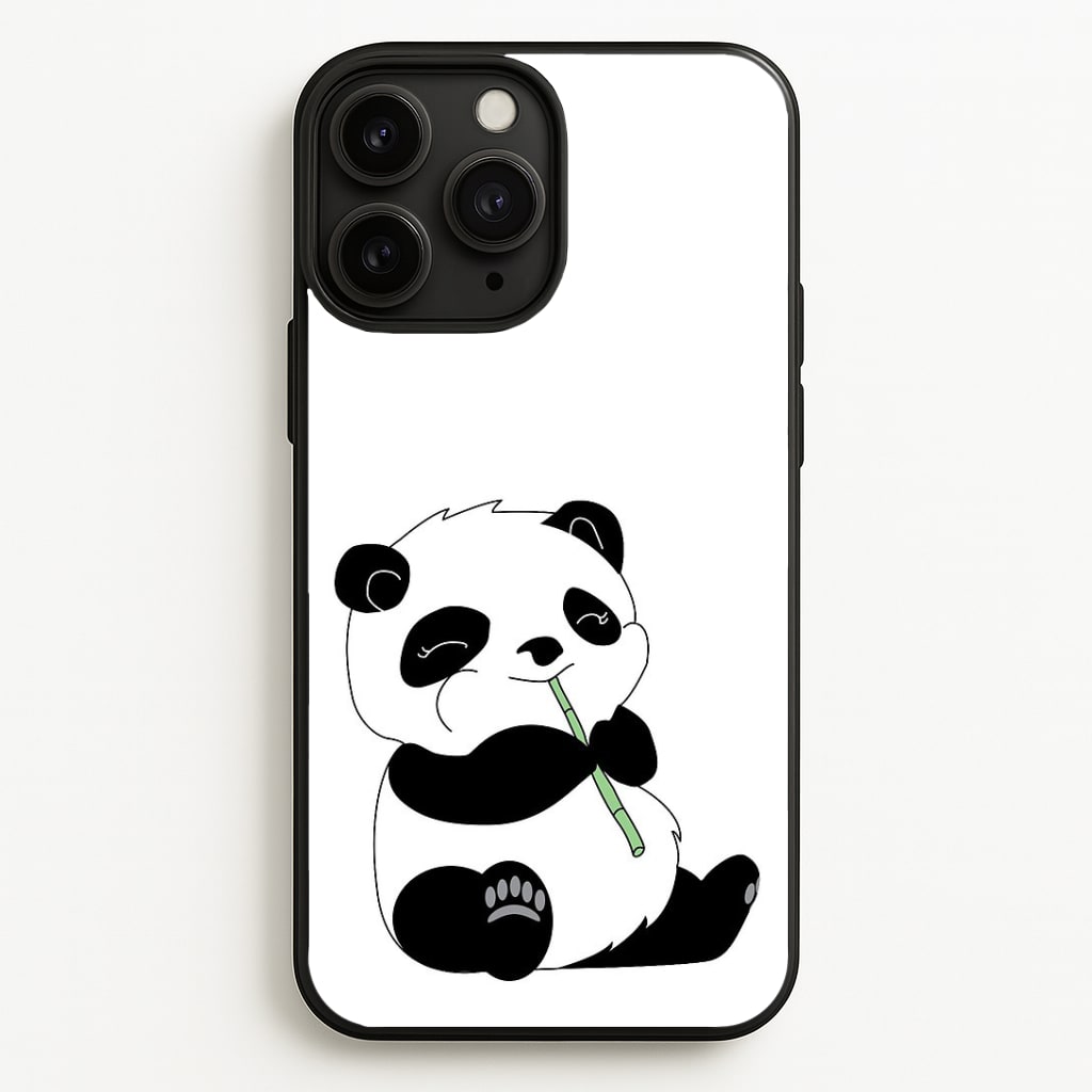 Vegan Panda Phone Case