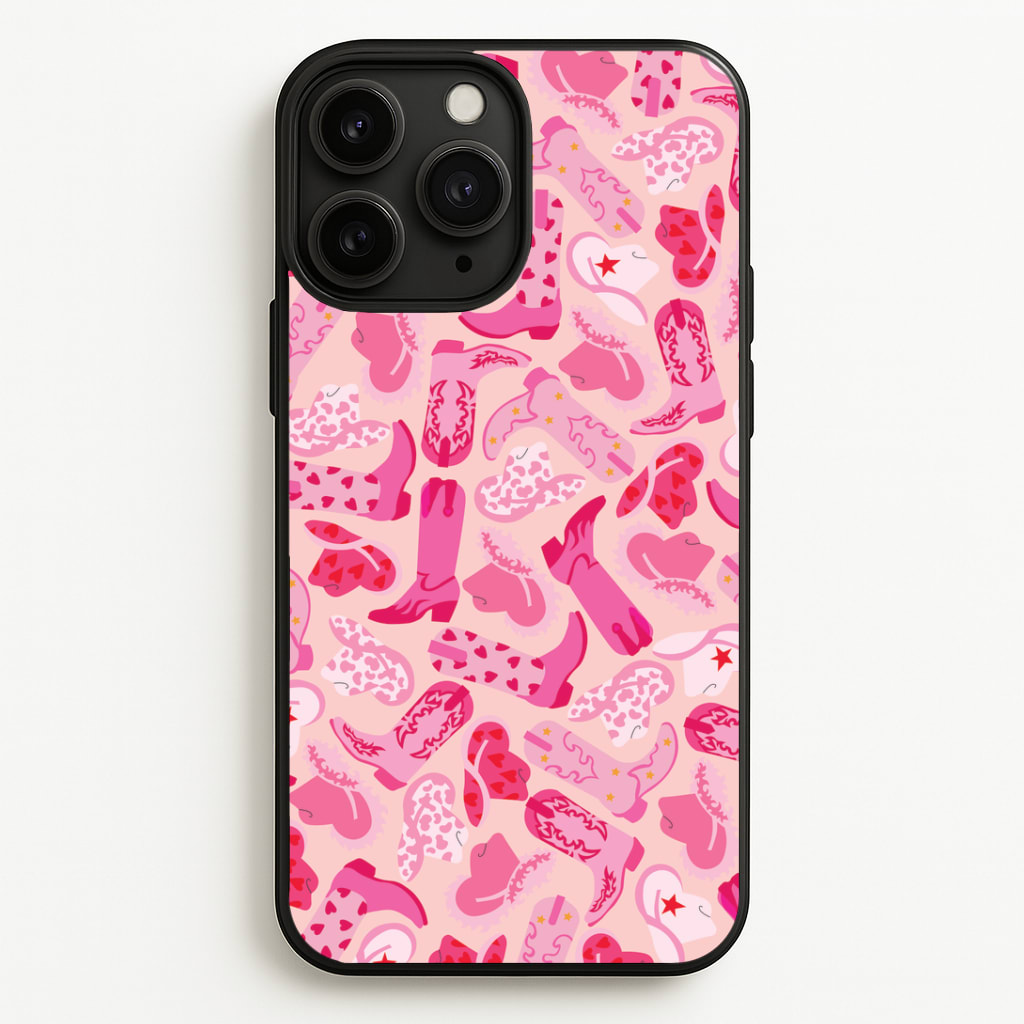 Cowboy Hats And Boots - Western Phone Case
